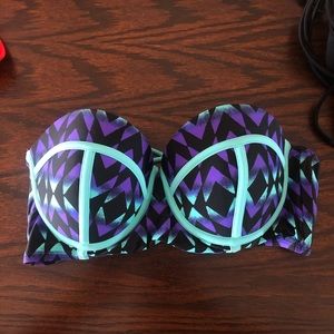 JOE BOXER Blue/Purple Bikini Top!